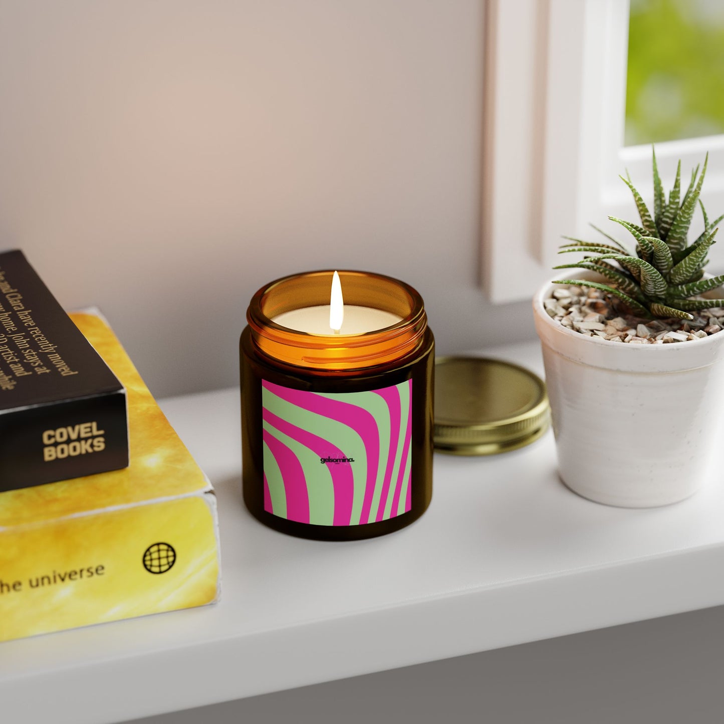 Vibrant Scented Candles, Aromatic Home Decor, Relaxing Gift, Colorful Fragrance, Spa Vibe, Unique Candle