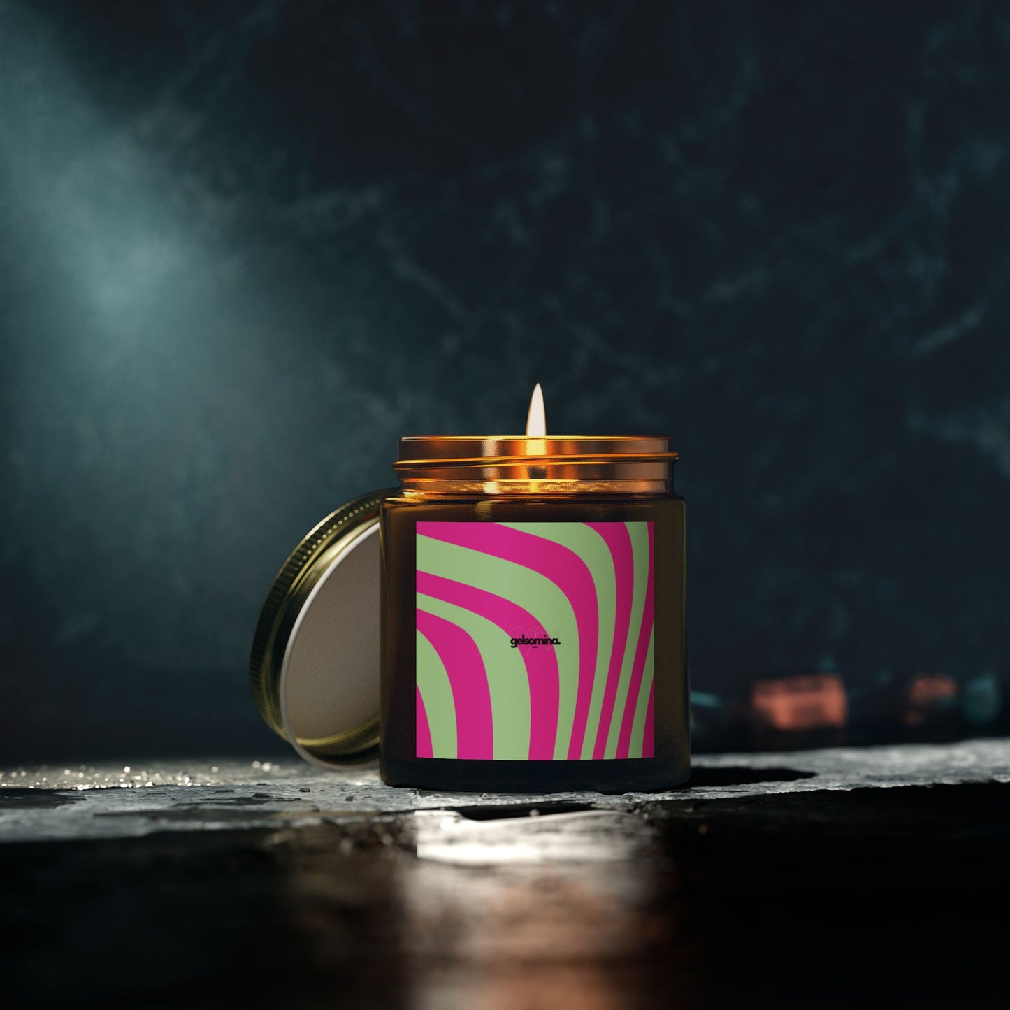 Vibrant Scented Candles, Aromatic Home Decor, Relaxing Gift, Colorful Fragrance, Spa Vibe, Unique Candle