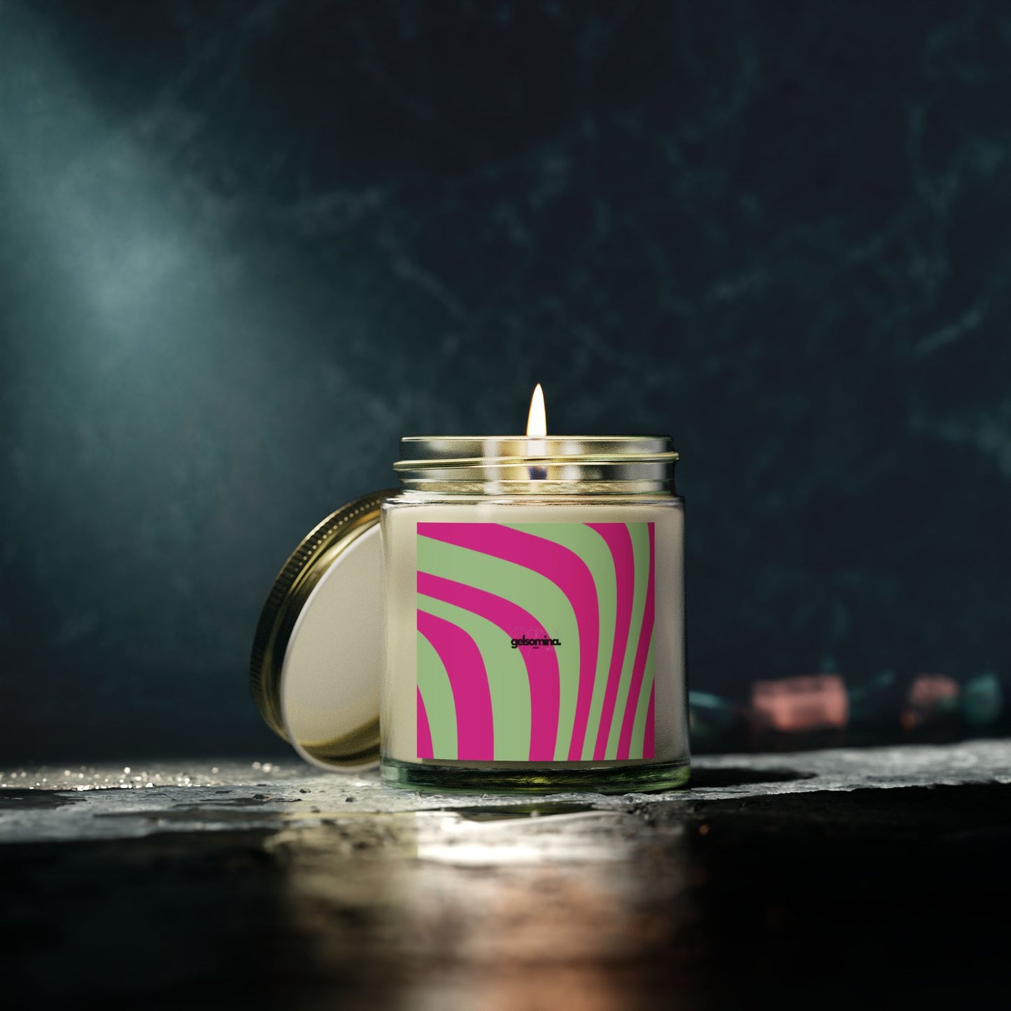 Vibrant Scented Candles, Aromatic Home Decor, Relaxing Gift, Colorful Fragrance, Spa Vibe, Unique Candle