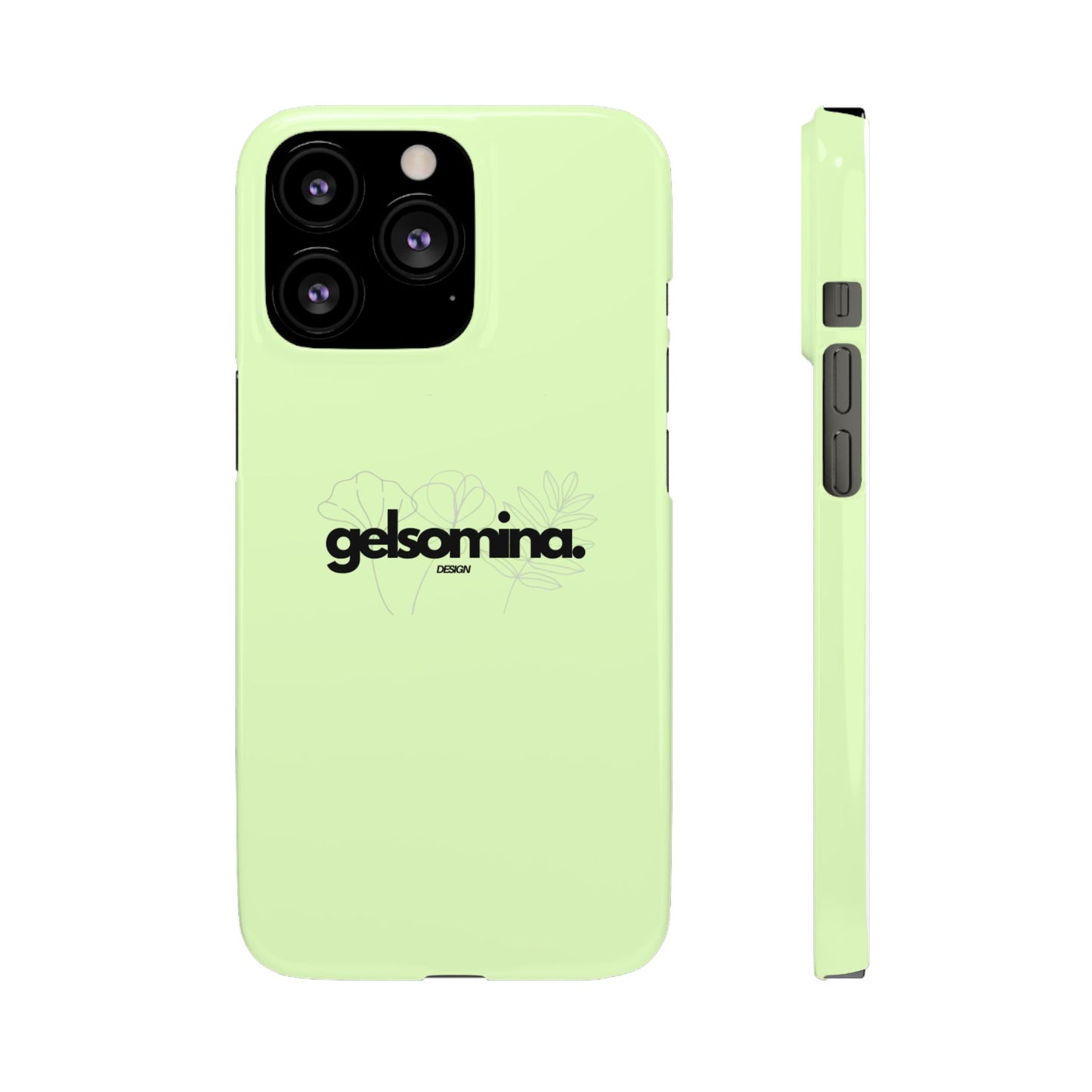 Signature case in Green