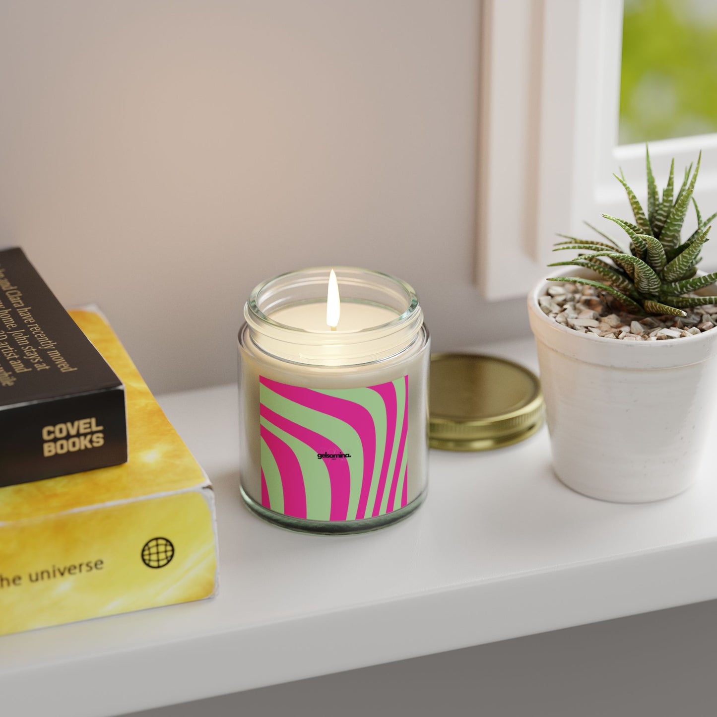 Vibrant Scented Candles, Aromatic Home Decor, Relaxing Gift, Colorful Fragrance, Spa Vibe, Unique Candle