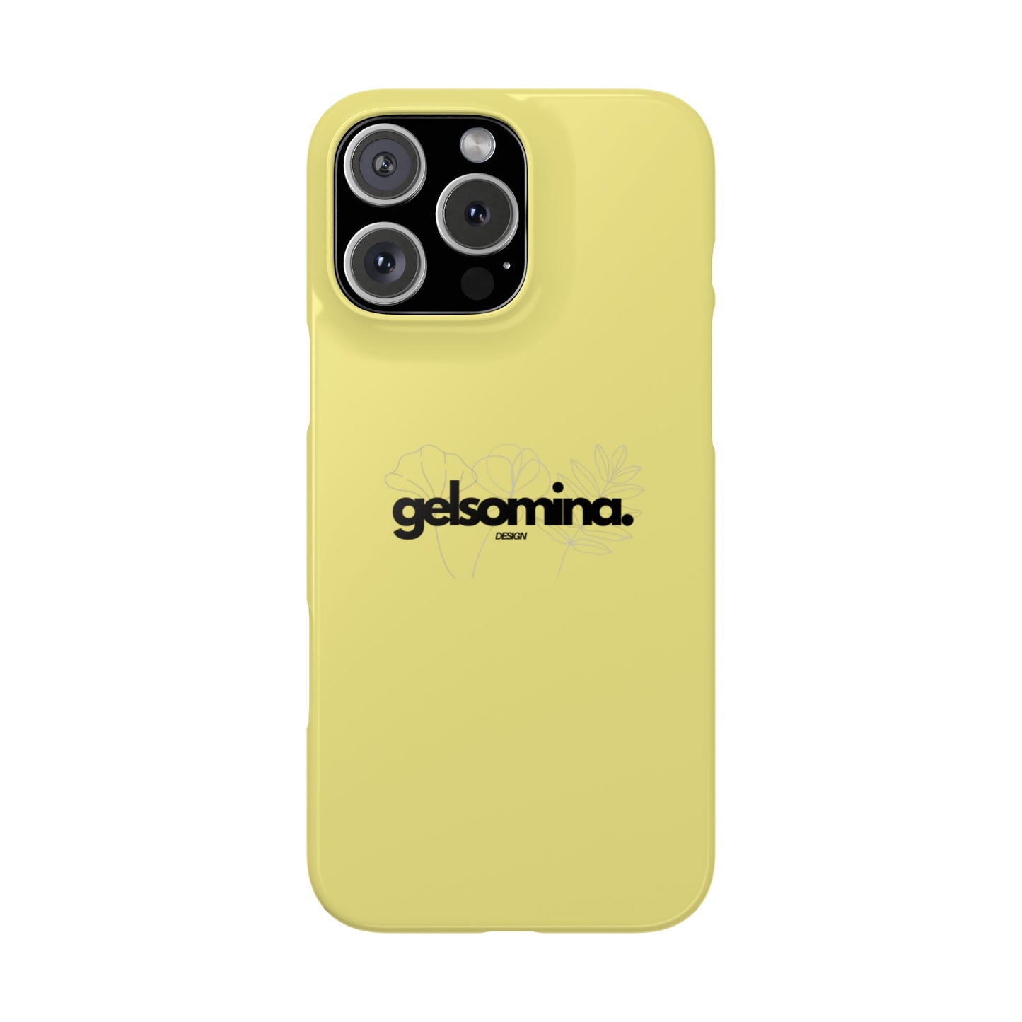 Signature case in Yellow